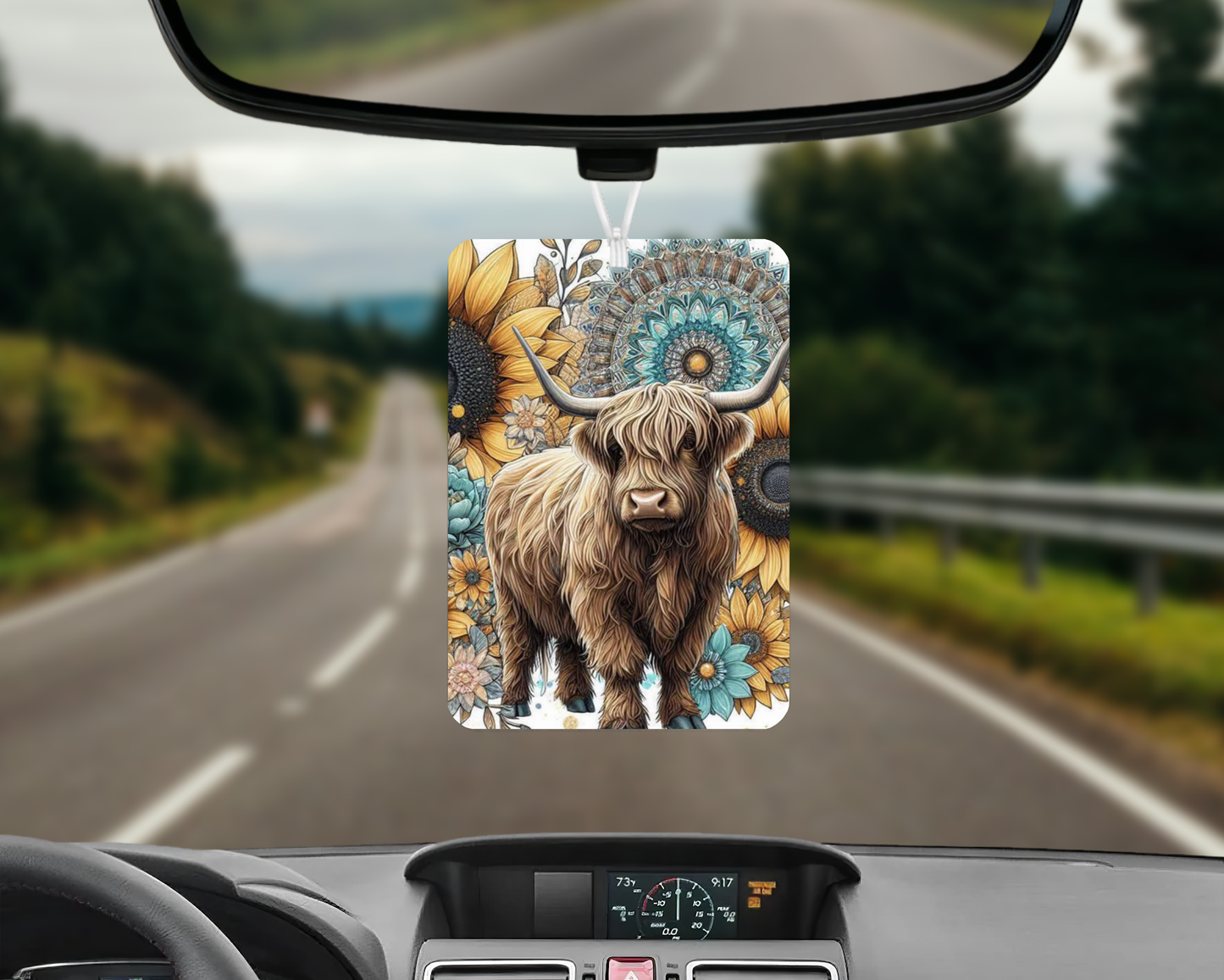 Highland Cow Boho