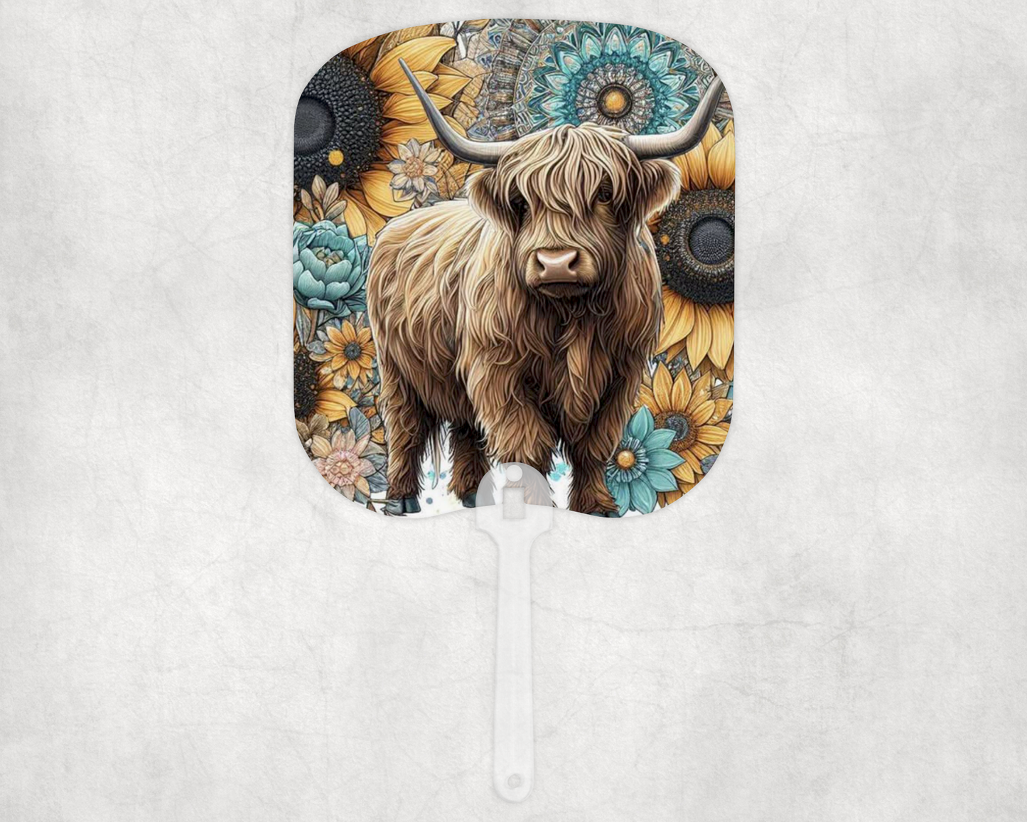 Highland Cow Boho