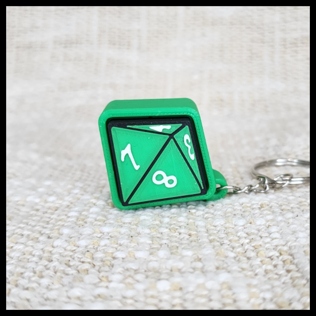 D8 Clicker Keyring