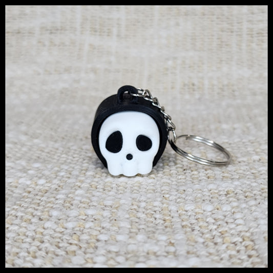 Skull Clicker Keyring
