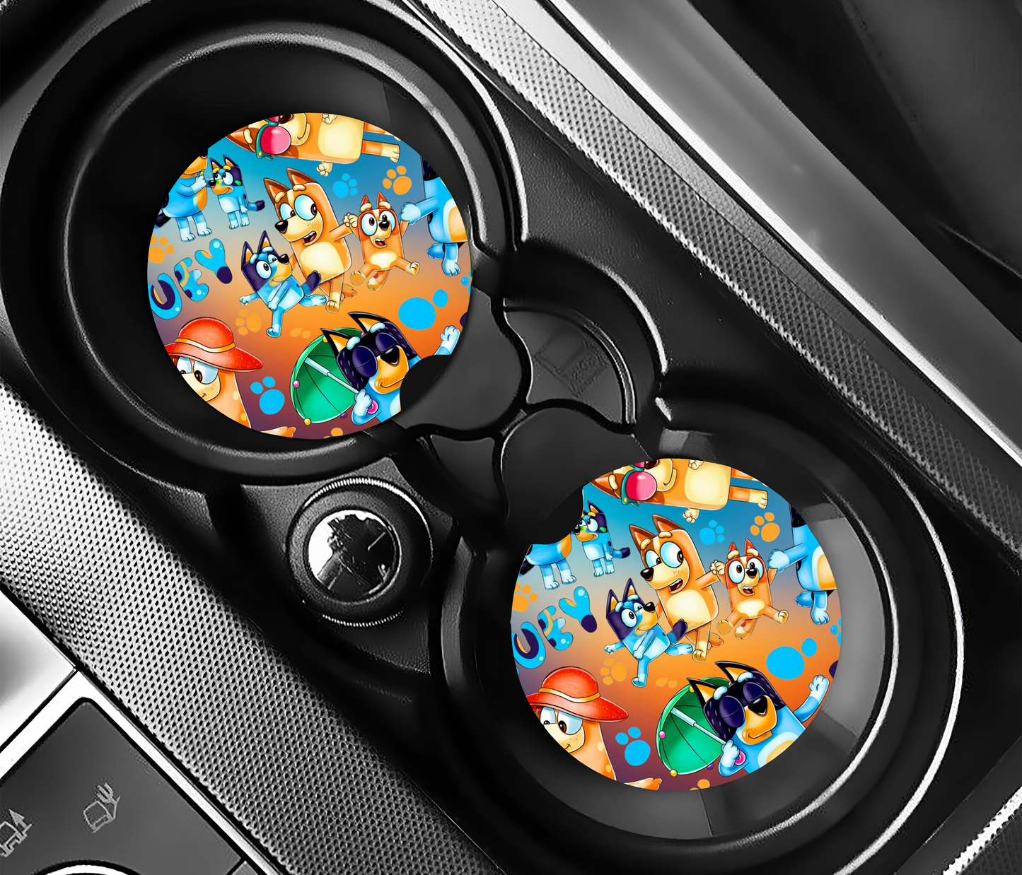 Blue Dog Car