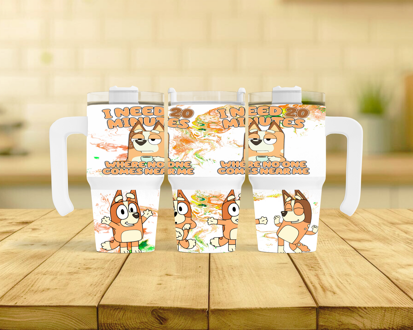 BROWN DOG 20MINS 20oz Mini with handle