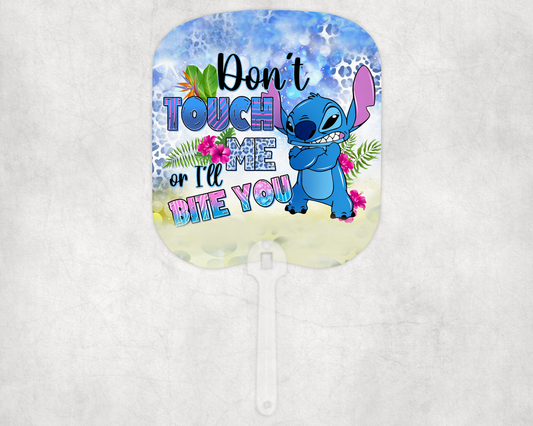 Blue Alien Don't Touch