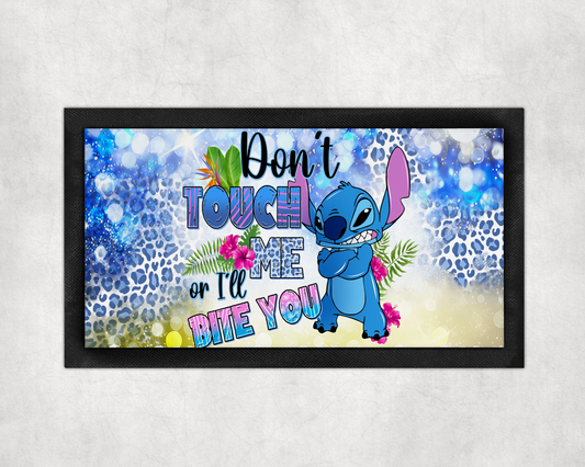 Blue Alien Don't Touch