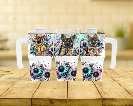 GERMAN SHEPHERD 20oz Mini with handle