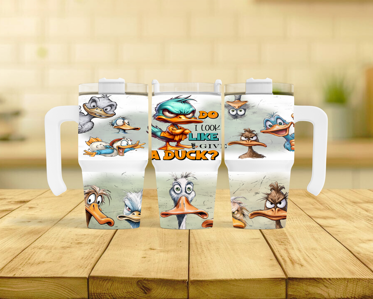 GIVE A DUCK 20oz Mini with handle