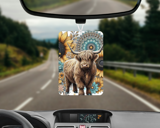Highland Cow Boho