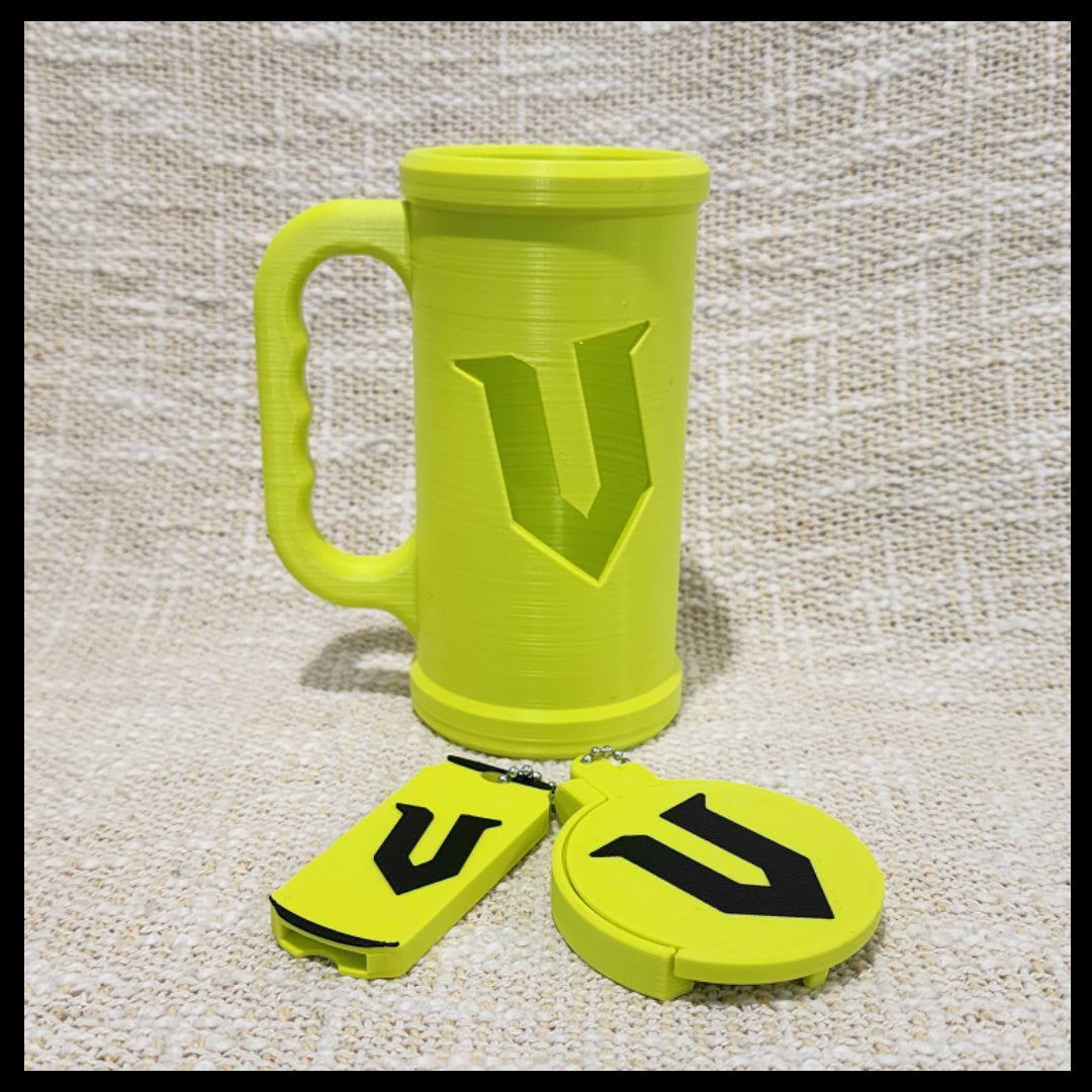 V 250ml Can Holder