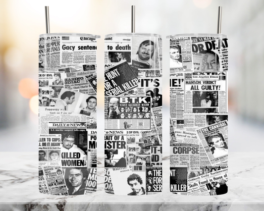 Serial Killer Newspaper