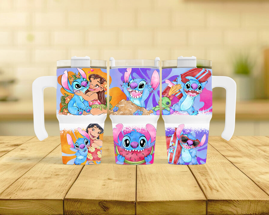 BLUE ALIEN 20oz Mini with handle