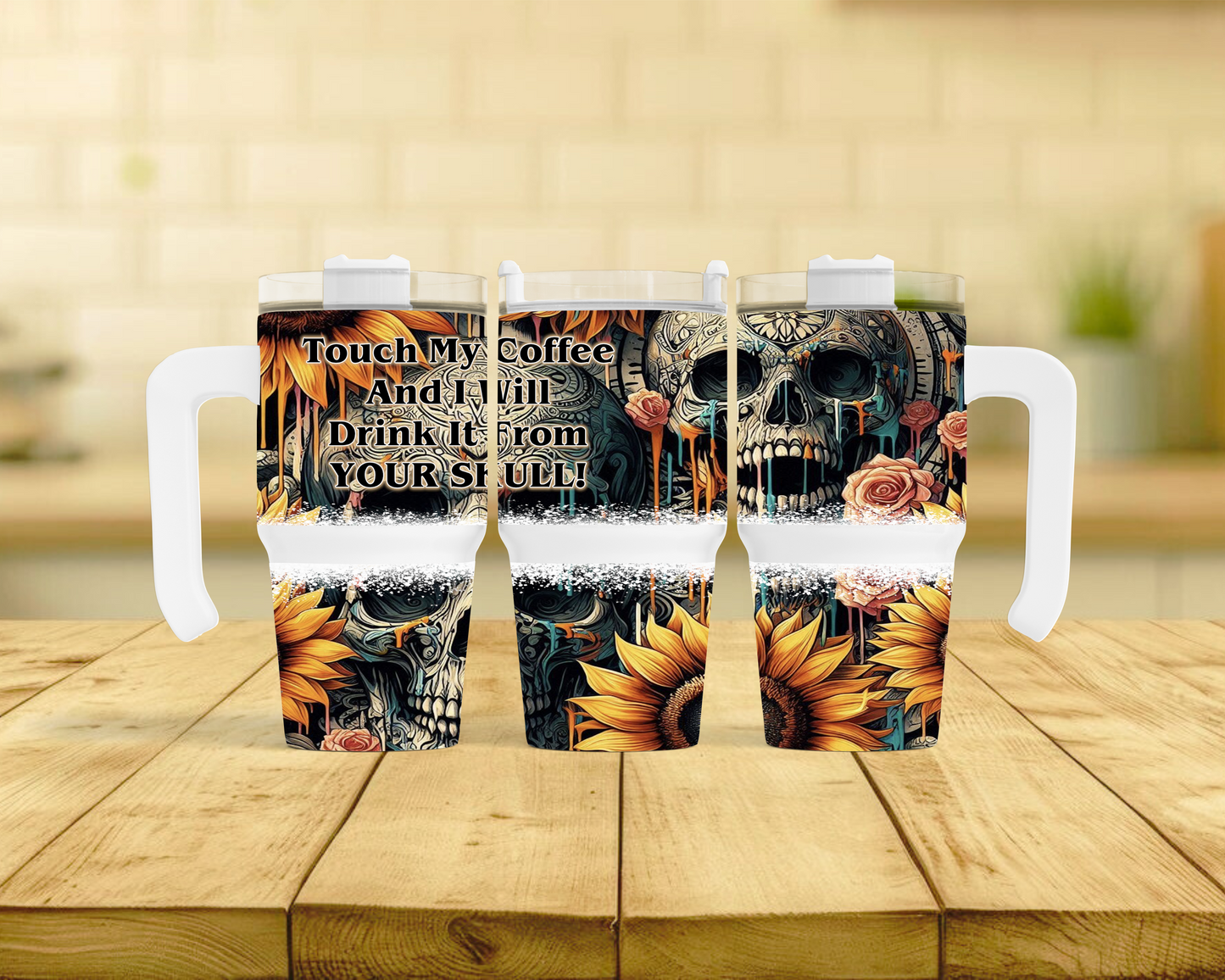 TOUCH MY COFFEE 20oz Mini with handle