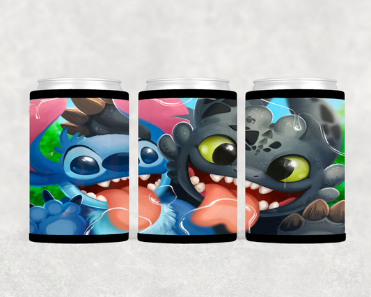 Black Dragon & Blue Alien