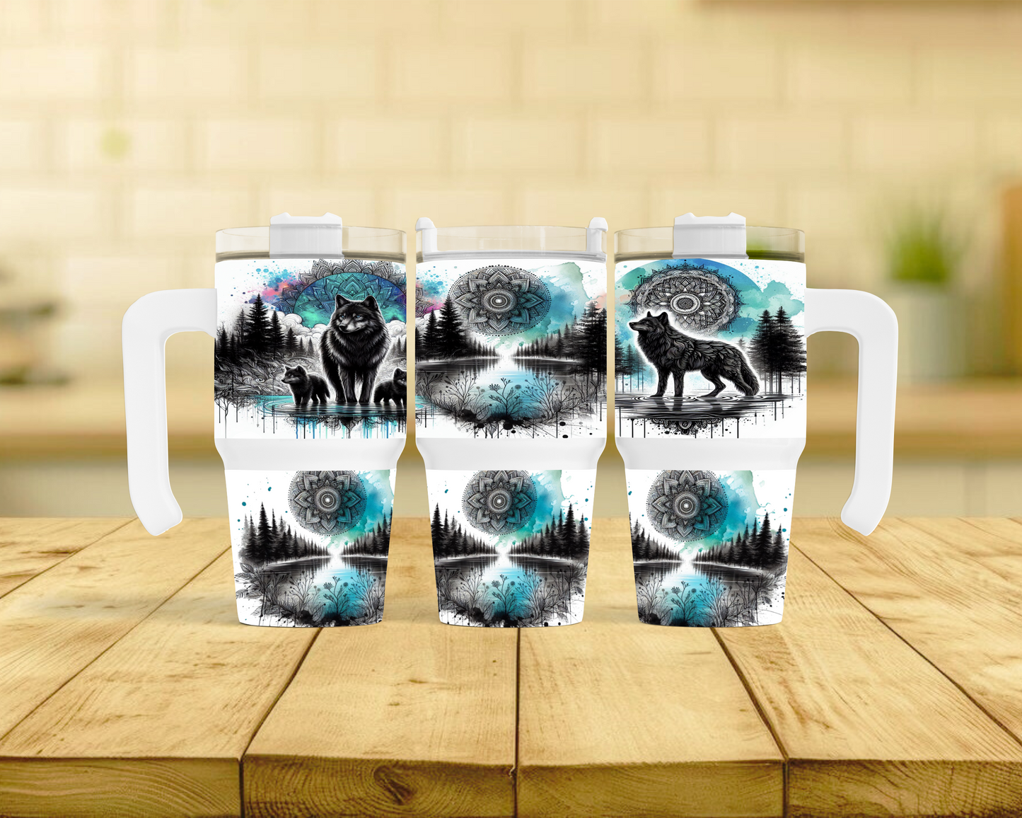 WOLVES 20oz Mini with handle